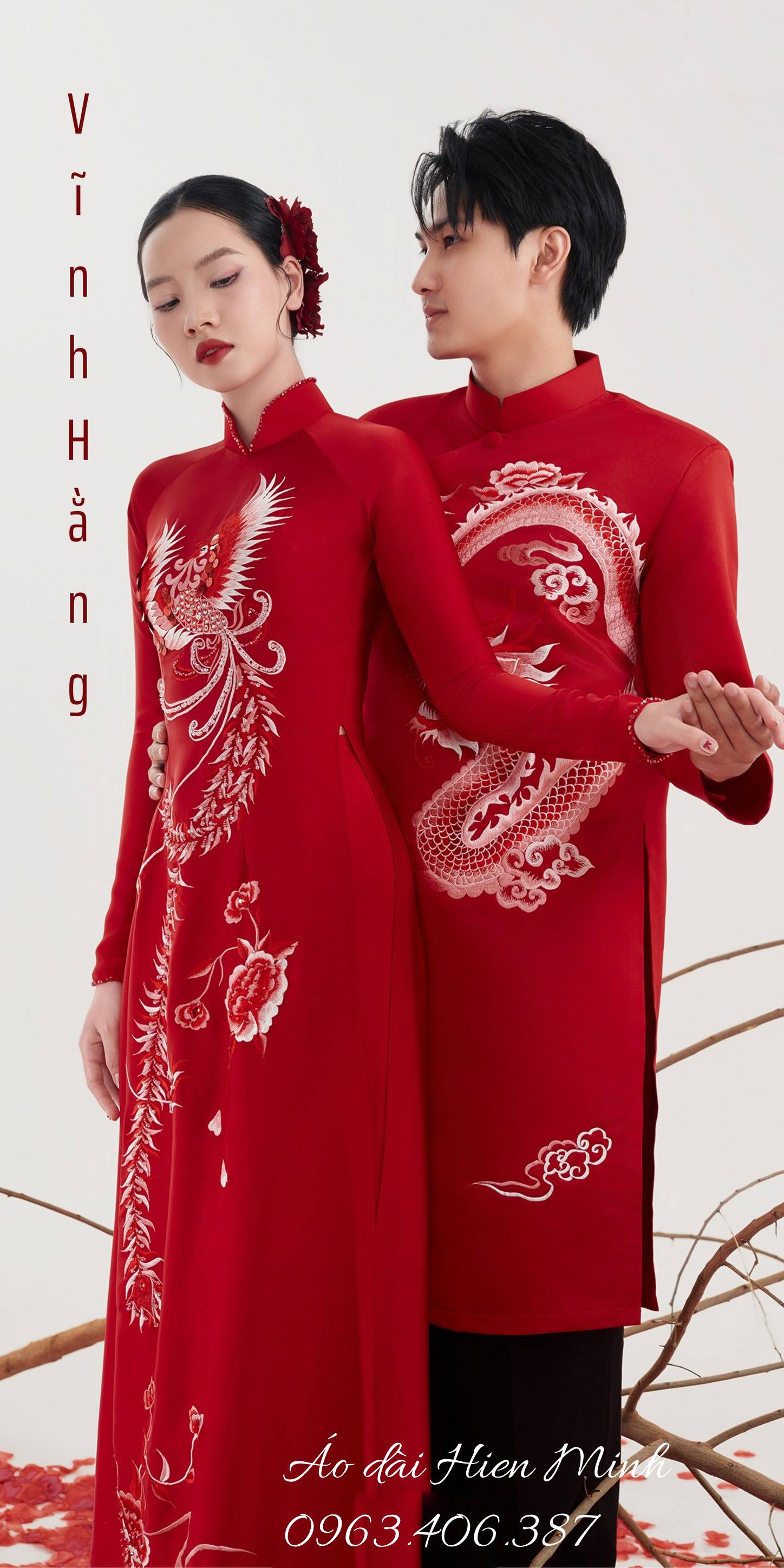 10 ++ Mẫu áo dài cưới Long Phụng đẹp nhất dành cho cô dâu chú rể hiện nay