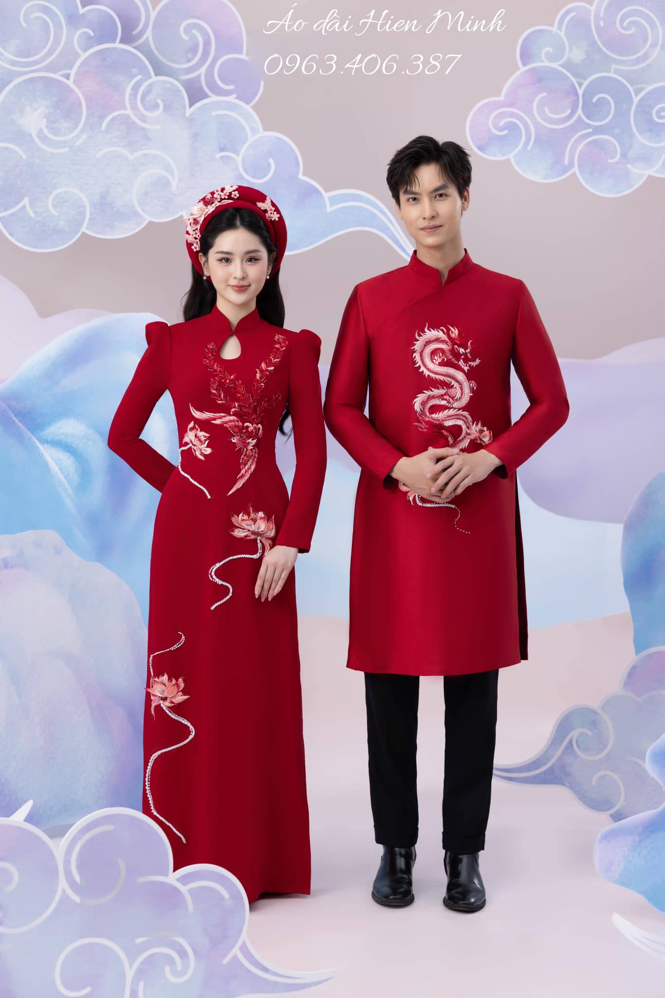 10 ++ Mẫu &aacute;o d&agrave;i cưới Long Phụng đẹp nhất d&agrave;nh cho c&ocirc; d&acirc;u ch&uacute; rể hiện nay