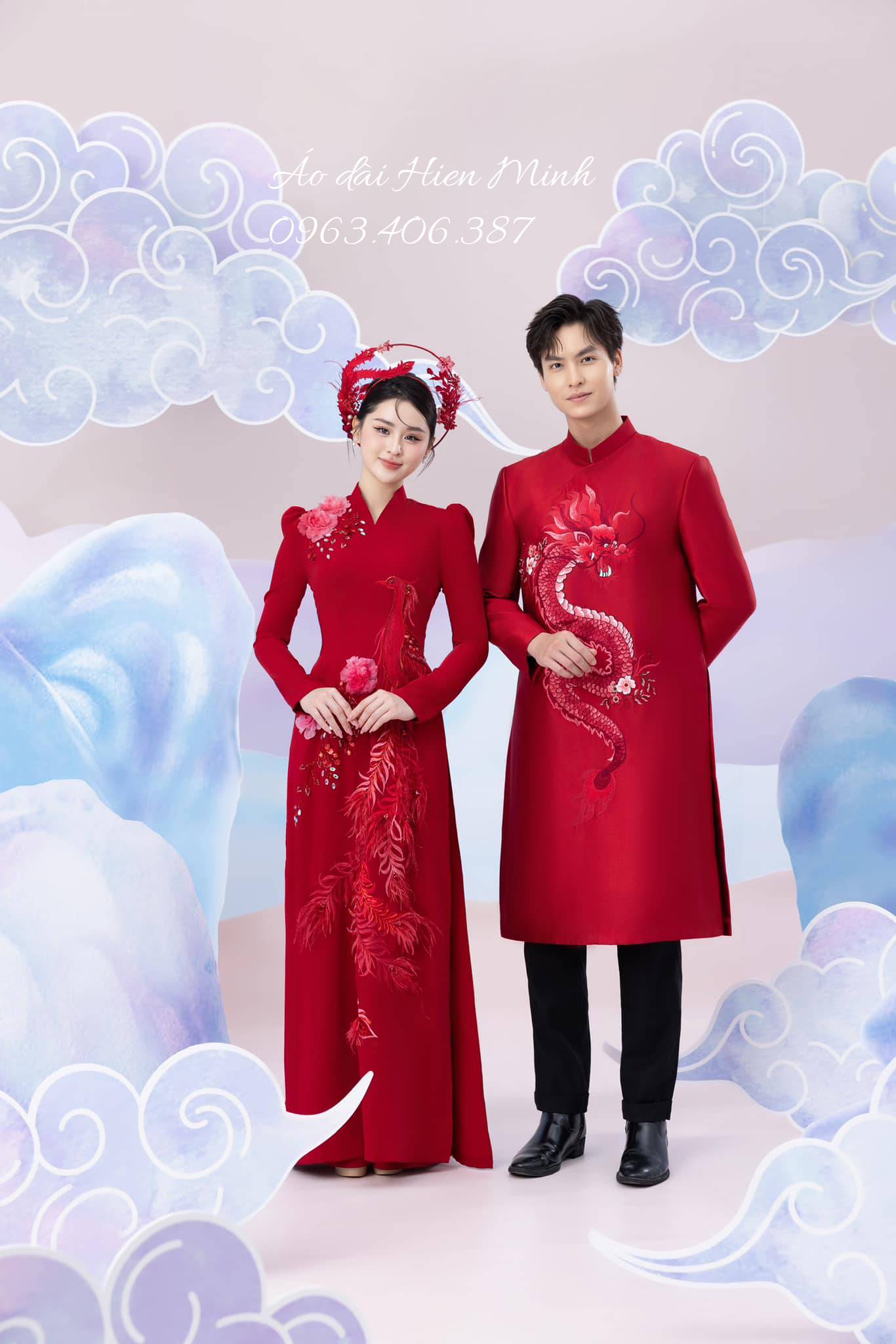 10 ++ Mẫu &aacute;o d&agrave;i cưới Long Phụng đẹp nhất d&agrave;nh cho c&ocirc; d&acirc;u ch&uacute; rể hiện nay