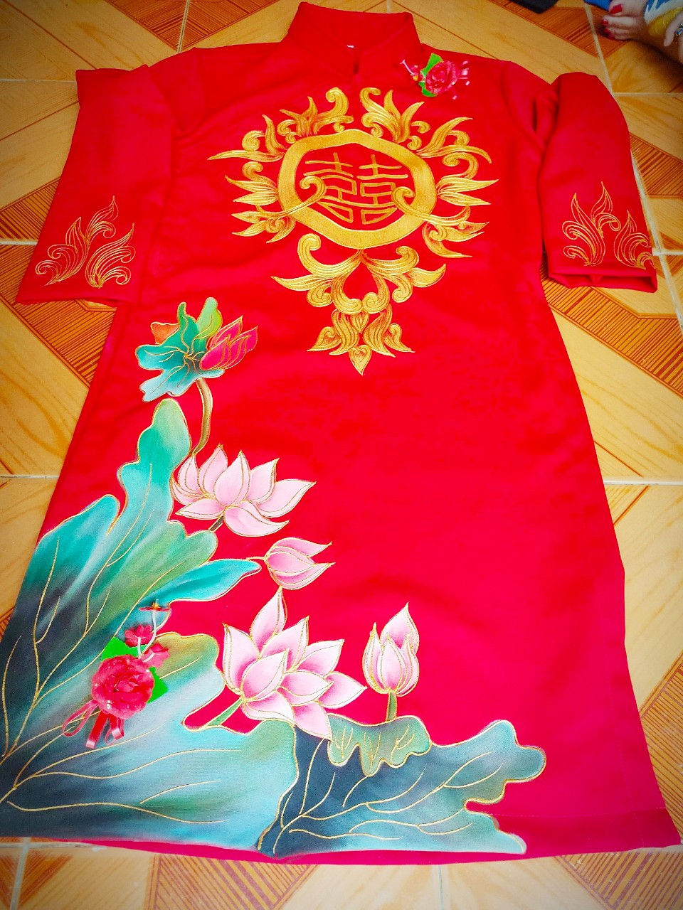 ao dai nam hien minh