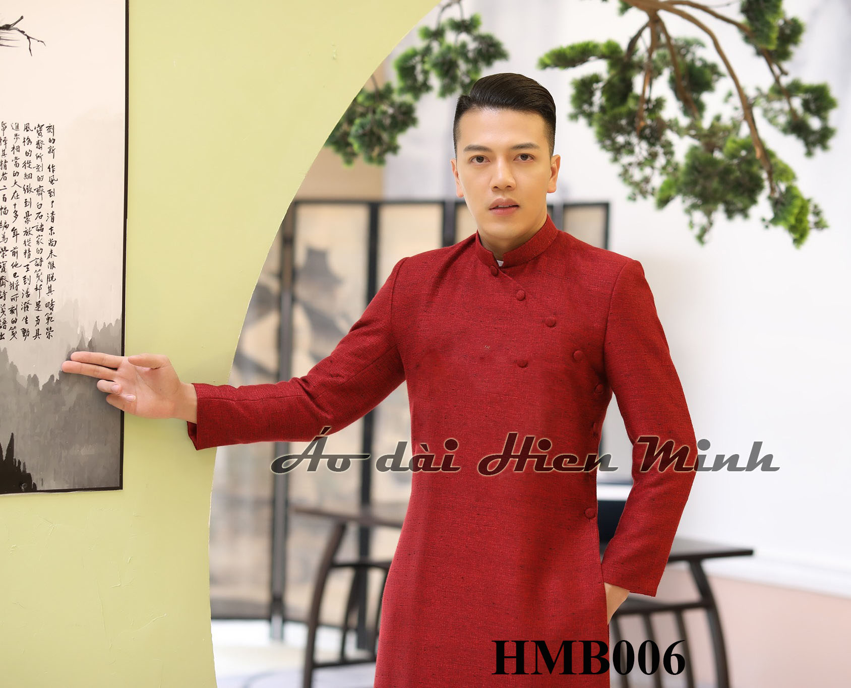 BST &Aacute;o d&agrave;i c&aacute;ch t&acirc;n nam m&agrave;u đỏ mới nhất hiện nay