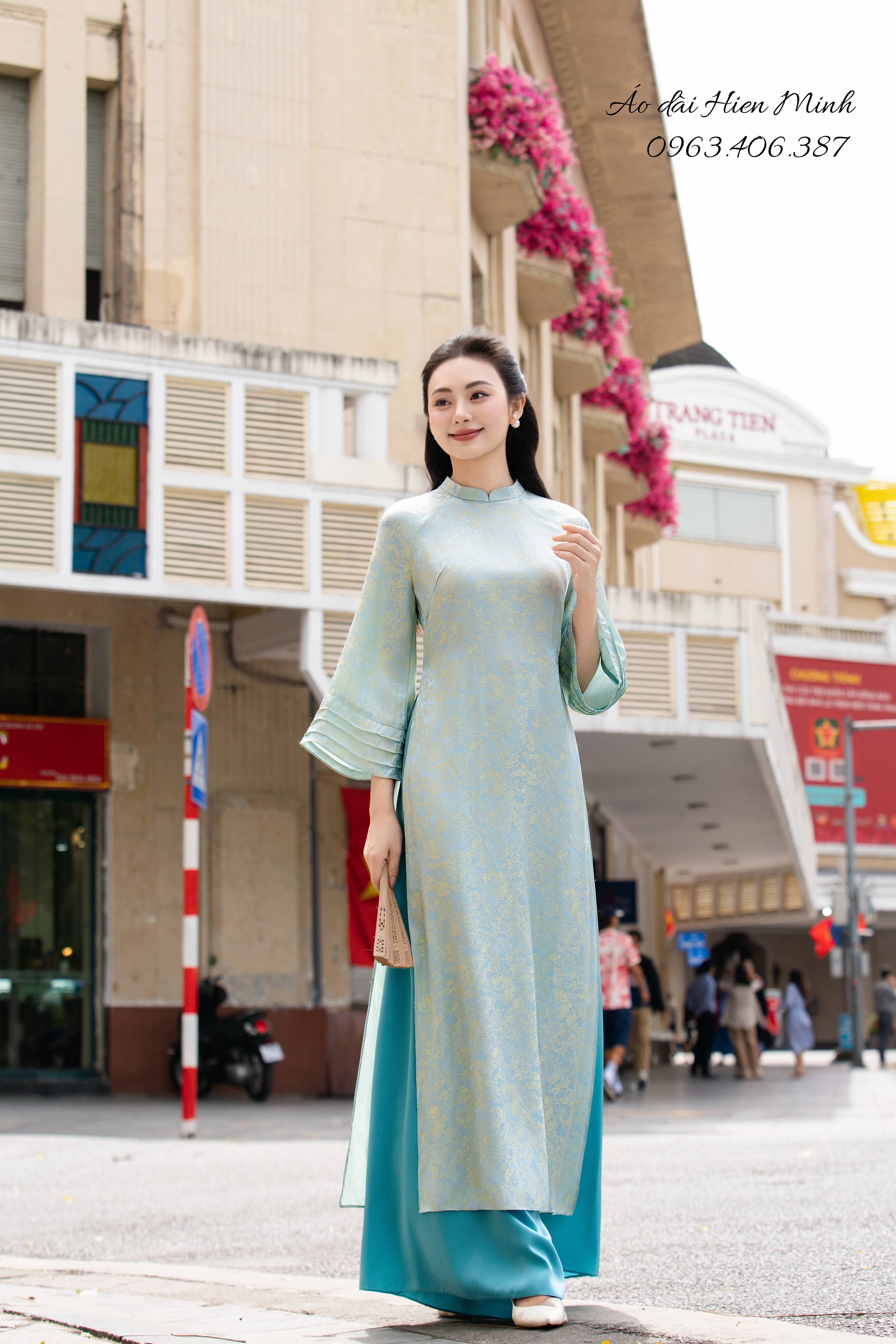 15 mẫu áo dài nữ dự đám cưới sang trọng, thanh lịch và tinh tế