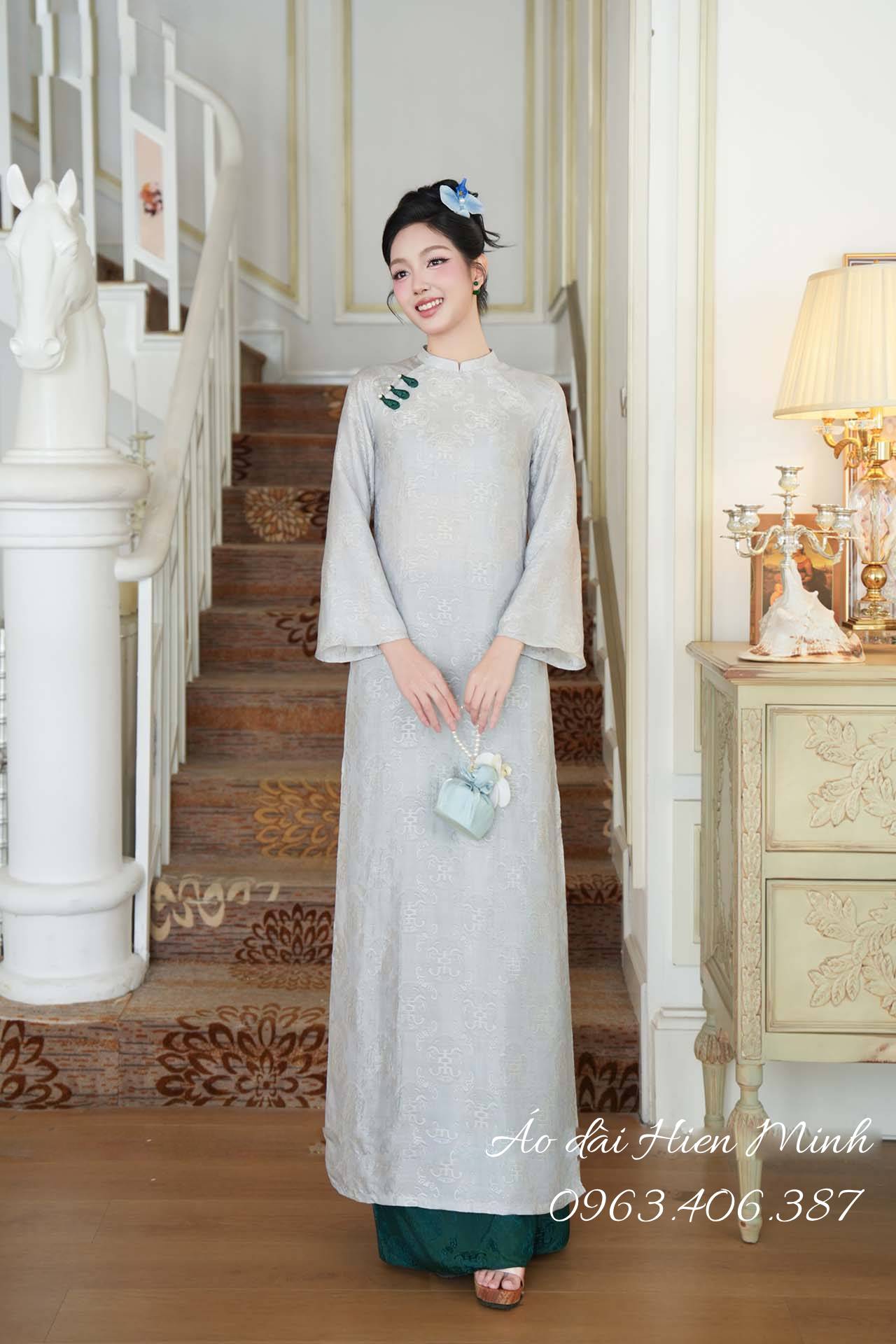 15 mẫu áo dài nữ dự đám cưới sang trọng, thanh lịch và tinh tế