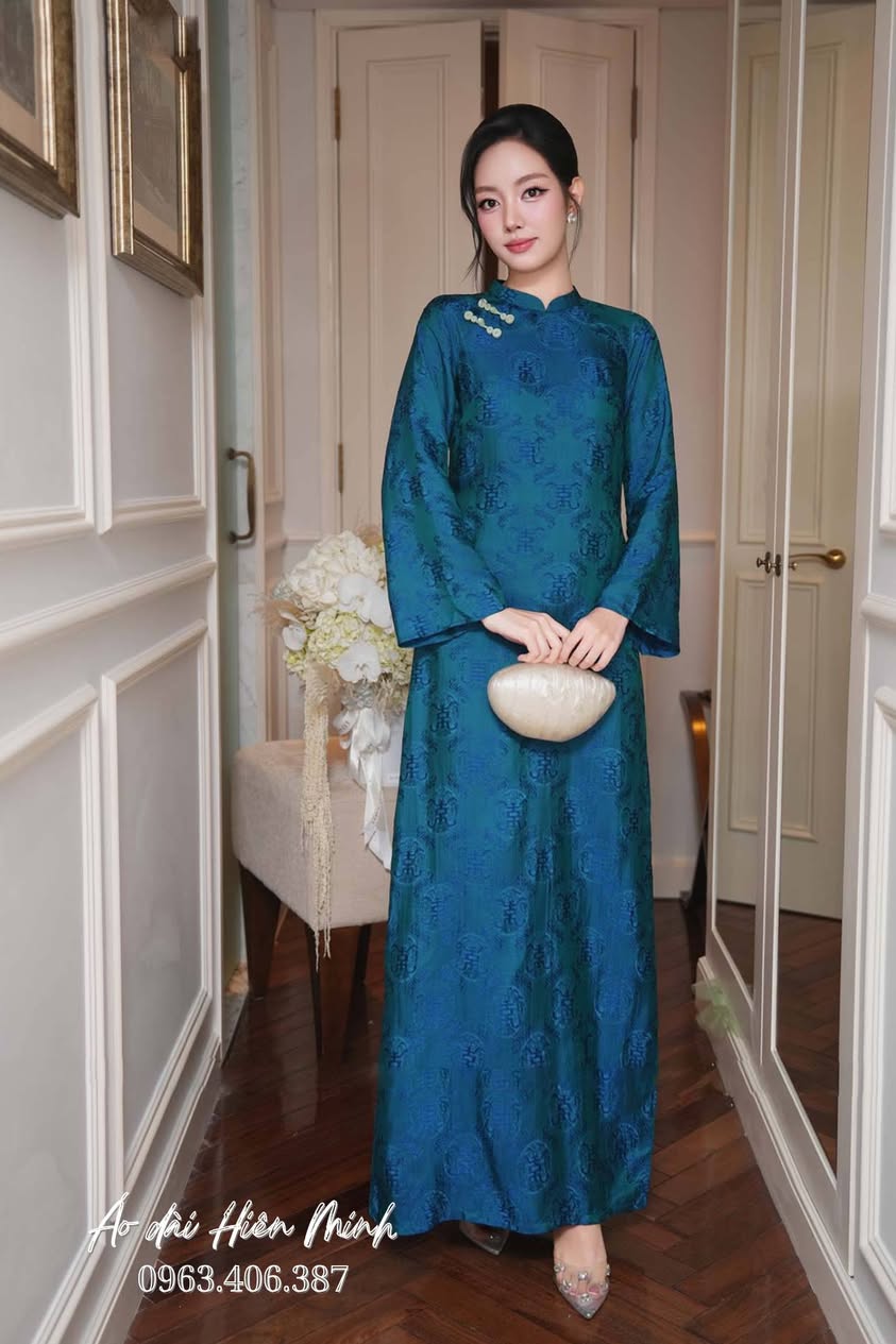 15 mẫu áo dài nữ dự đám cưới sang trọng, thanh lịch và tinh tế