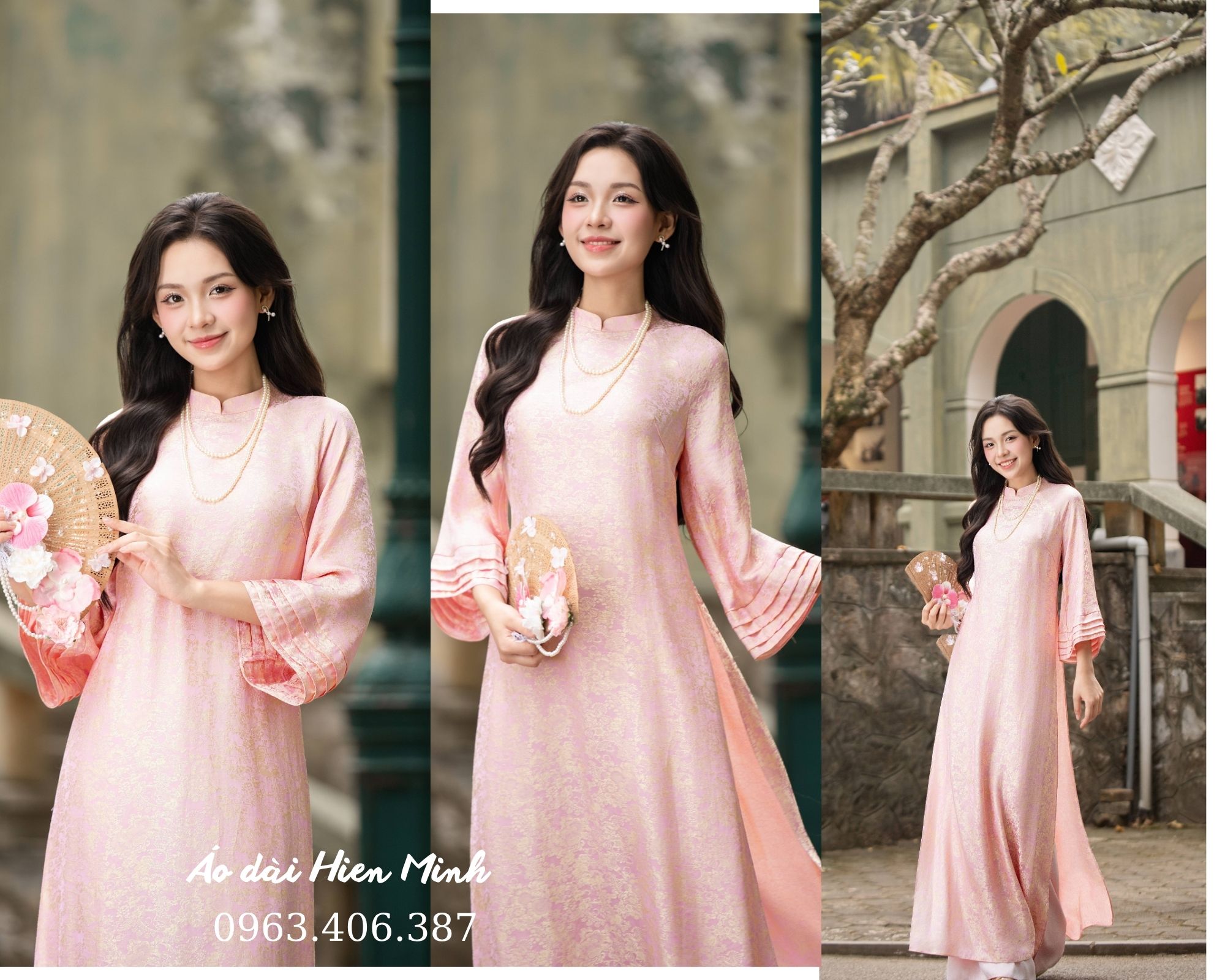 BST Mẫu &aacute;o d&agrave;i đồng phục nữ đẹp nhẹ nh&agrave;ng, thanh lịch mới nhất hiện nay