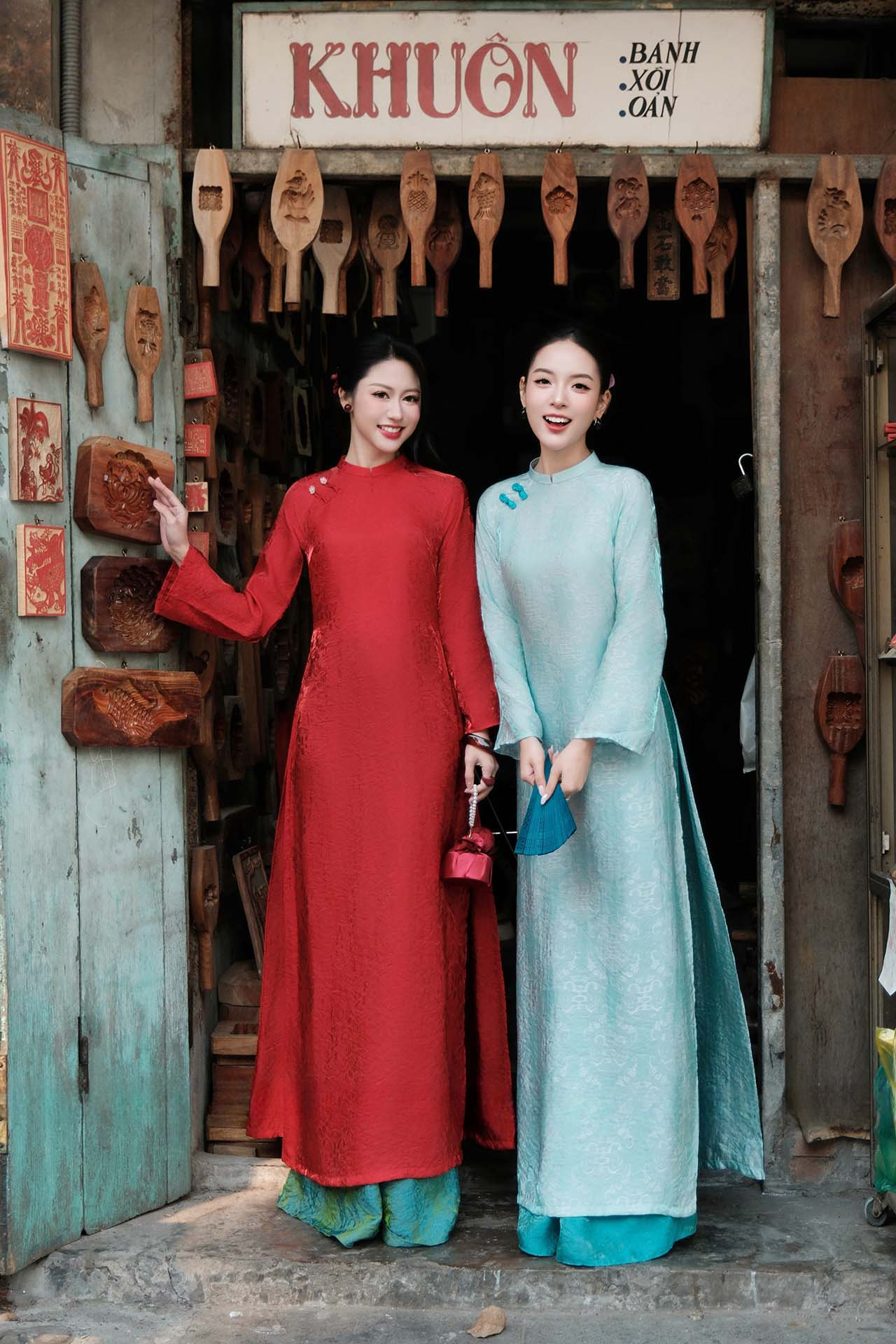 &Aacute;o d&agrave;i đồng phục nữ đẹp 