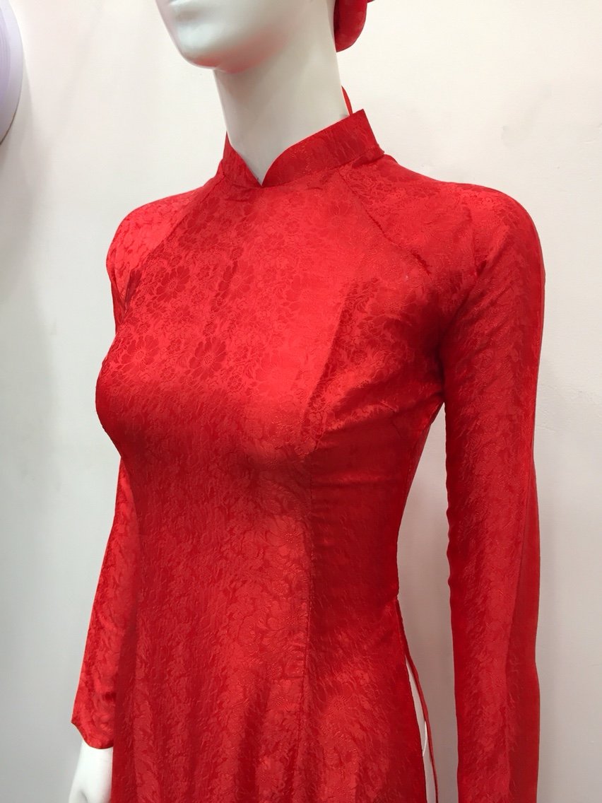 ao dai co dau truyen thong