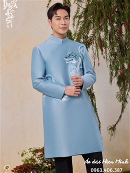 15 Mẫu Áo Dài Cách Tân Nam Họa Tiết Rồng Sang Trọng Được Yêu Thích Nhất