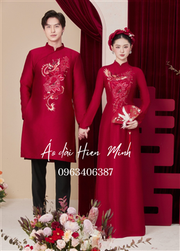 Tổng hợp BST Áo dài cưới đôi đẹp nhất hiện nay dành cho cô dâu chú rể