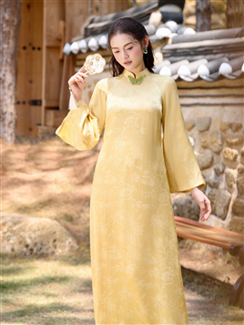 Áo dài cách tân dáng suông cao cấp