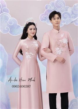 Áo dài cặp đôi nam nữ
