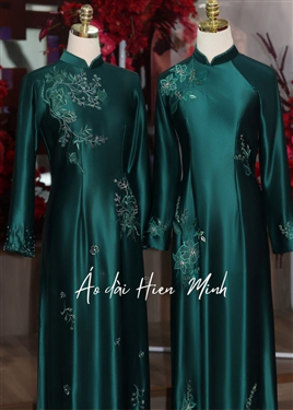 Áo dài mẹ cô dâu chú rể - HMSG15